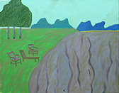 lake oconee landscape painting