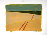 lone road landscape paintings