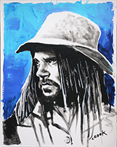 georgia portrait painting of neil young