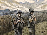 vietnam war paintings portrait painting