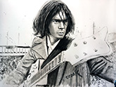 neil young 2 rock and roll paintings