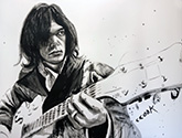 neil young 3 rock and roll paintings