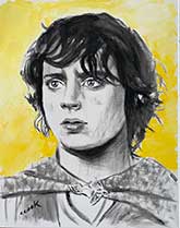 painting of frodo